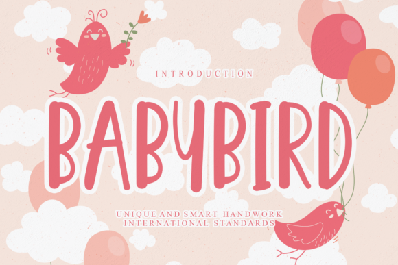 Babybird: A Playful Display Font for Editorial Charm