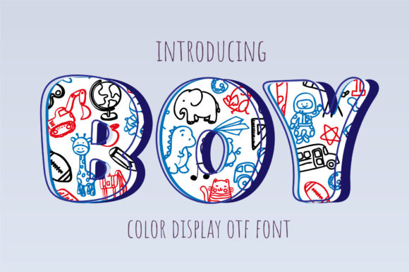 Boy Font: A Playful Display Typeface That Lifts Your Brand