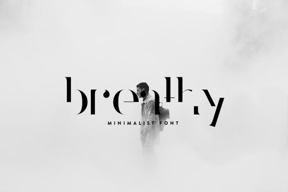 Breathy: A Display Font That Adds Mystery to Modern Branding