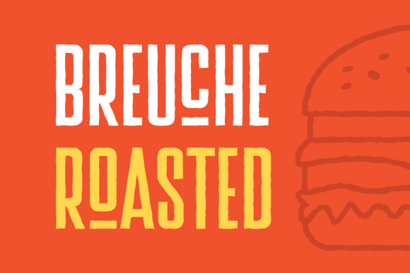 Breuche Roasted: A Bold Display Font That Commands Attention