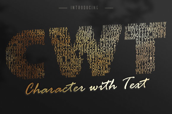 Character with Text: A Display Font That Brings Personality to Real Branding Work
