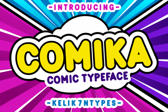 Comika: A Display Font That Carries Joy Without Clutter