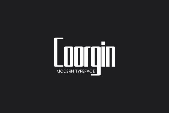 Coorgin: A Display Font That Builds Brand Trust