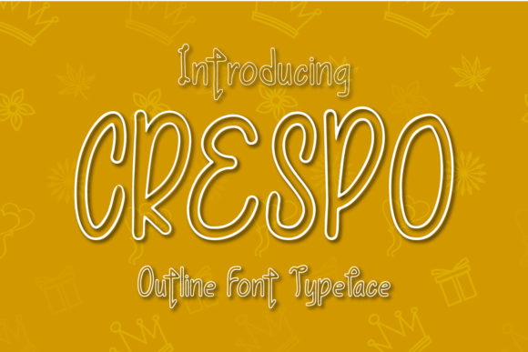 Crespo Display Font for Handmade Creators