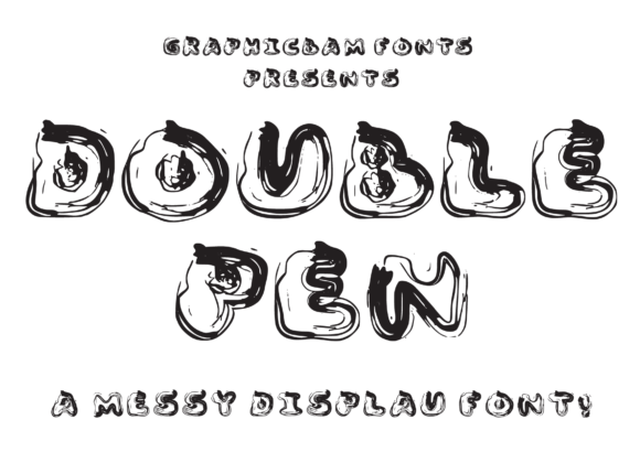 Double Pen: A Display Font with Warm, Confident Presence