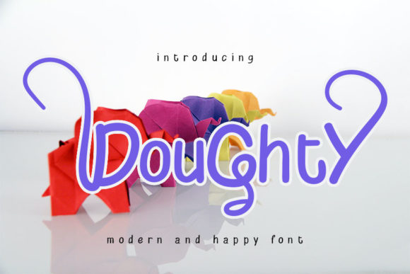 Doughty: A Display Font That Makes Your Headlines Instantly Clickable