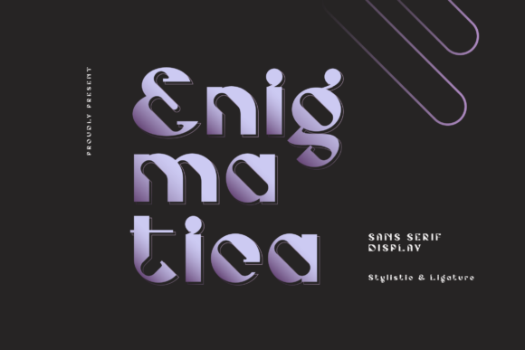 Enigmatica: A Display Font That Anchors Editorial Mood