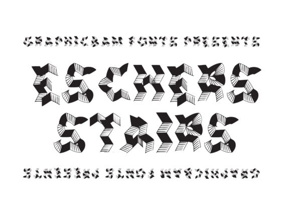Escher’s Stairs: A Display Font That Makes Your Headline Climb Into Memory