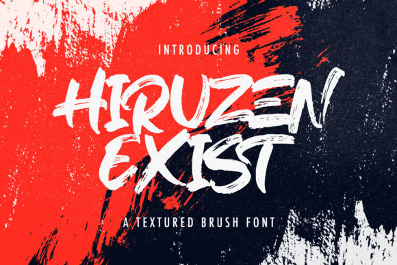 Hiruzen Exist: A Bold Display Font That Elevates Your Brand