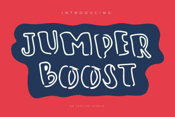 Jumper Boost: A Display Font That Leaps With Purpose