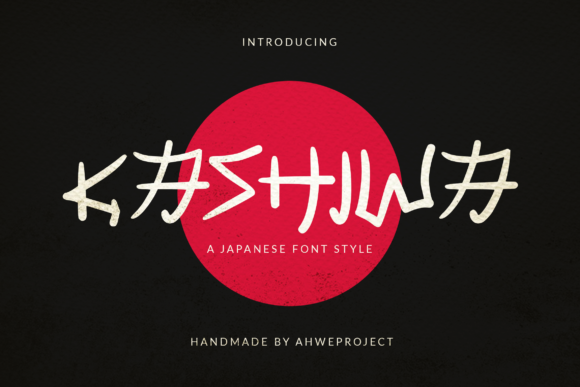 Kashiwa: A Japanese-Inspired Display Font for Authentic Brand Identity