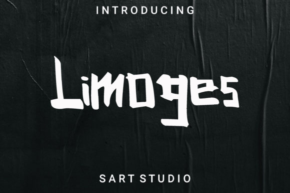 Limoges: A Playful Display Font for Handmade Charm