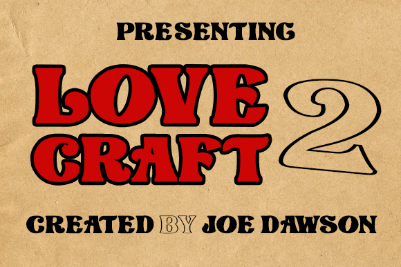 Love Craft 2: A Display Font That Makes Your Brand Feel Real
