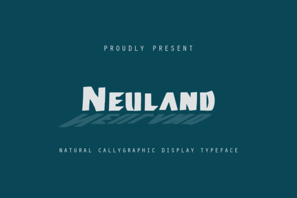 Neuland: A Display Font That Anchors Editorial Mood