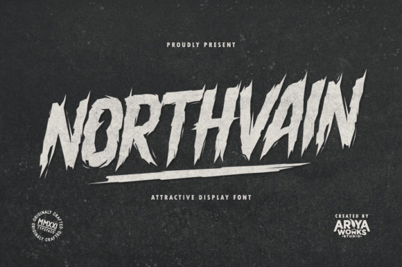 Northvain: A Bold Display Font That Commands Attention Online