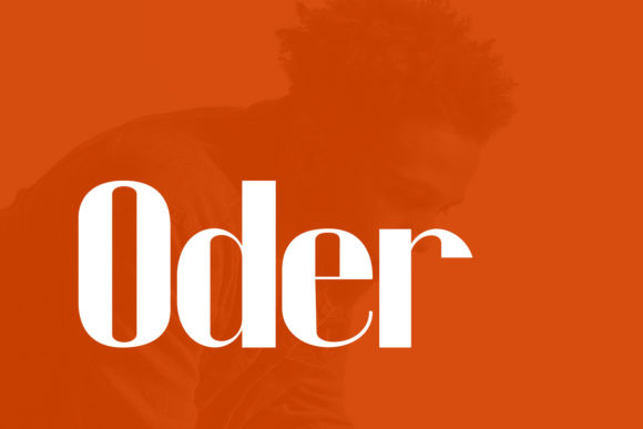 Oder: A Clean Display Font That Strengthens Your Brand