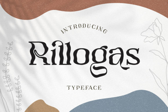 Rillogas: A Display Font That Makes Your Headlines Instantly Recognizable