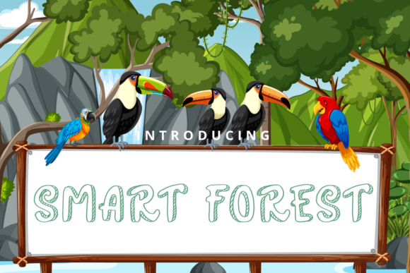 Smart Forest: A Display Font That Makes Your Headlines Feel Alive
