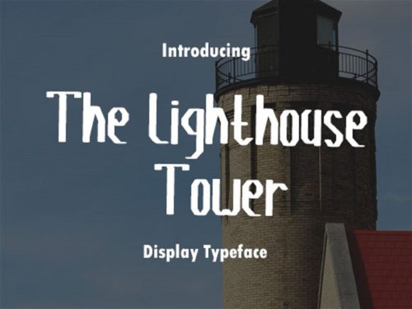 The Lighthouse Tower: A Robotic Display Font for Editorial Impact