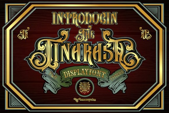 Tinarasa: A Gothic-Inspired Blackletter Font for Bold Brand Statements