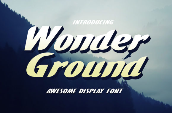 Wonder Ground: A Display Font That Anchors Editorial Mood