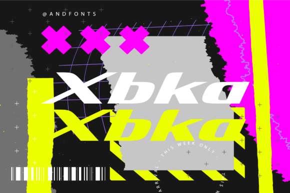 Xbka Display Font for Bold, Consistent Branding